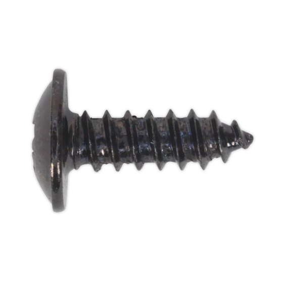 Self Tapping Screw 4.2x13mm Flanged Head Black Pozi BS 4174 - 100 Pack