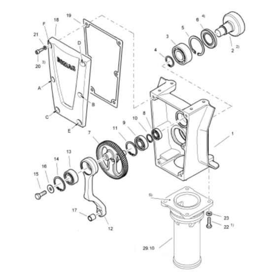 Housing Assembly for BT60