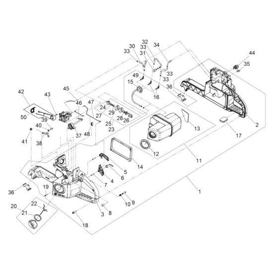Rear Handle Assembly