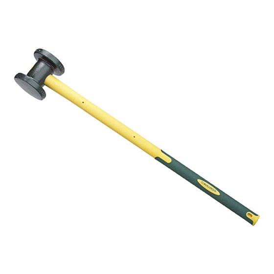 FM12 Fencing Maul 12lb Fibreglass Handle by Bulldog - FM12F