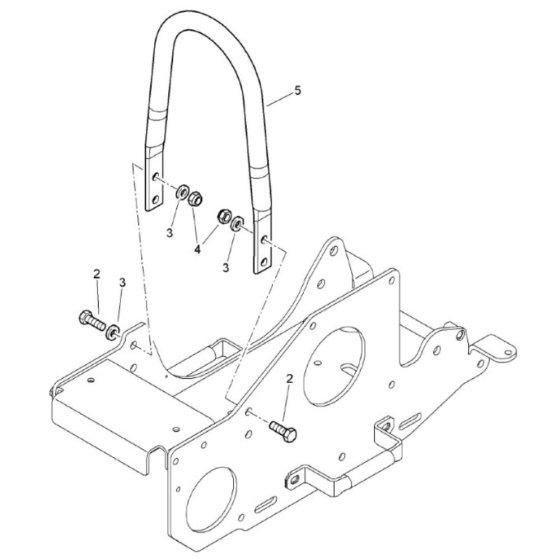 Protection Bow for Bomag BVP10/36