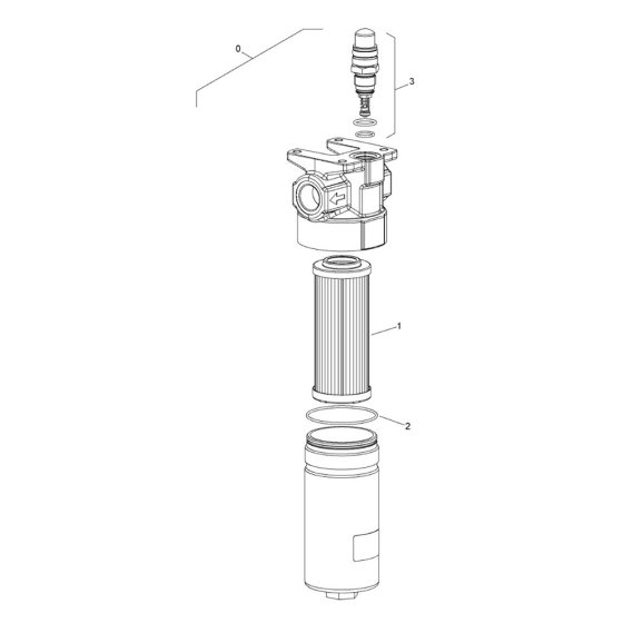 Hydraulic Oil Filter Assembly