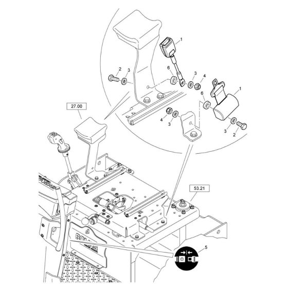 Seat Belt Assembly for Bomag