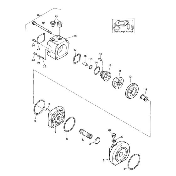 Hydraulic Motor Assembly