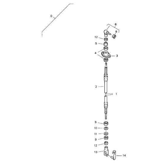 Bomag BW 75 E Cable Assembly