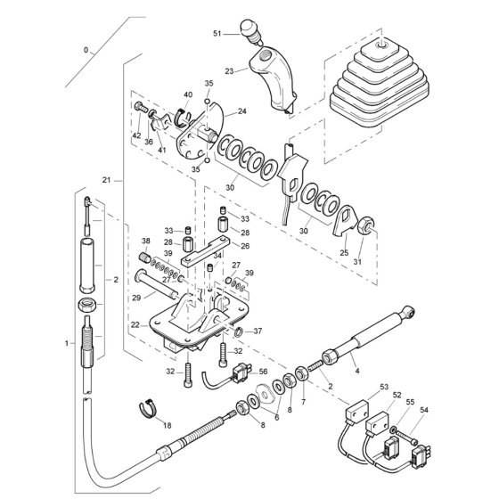 Travel Actuation Cable