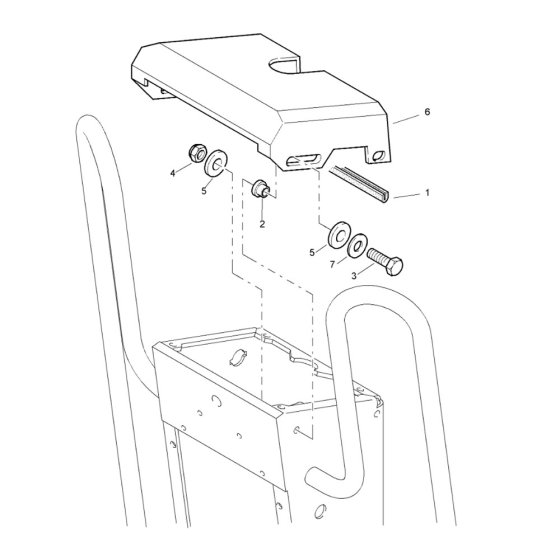 Rear Frame Assembly - Bomag BW 80 AD-2