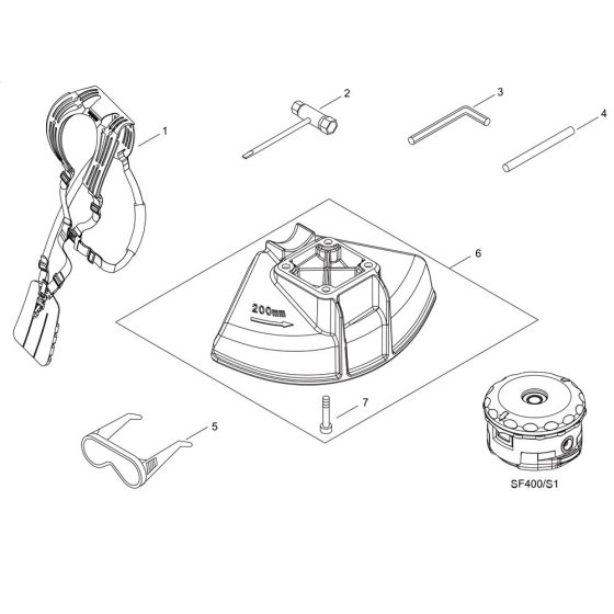 Shindaiwa C302TS Accessories
