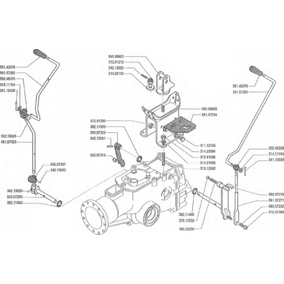 Gear Lever Assembly for Camon C6