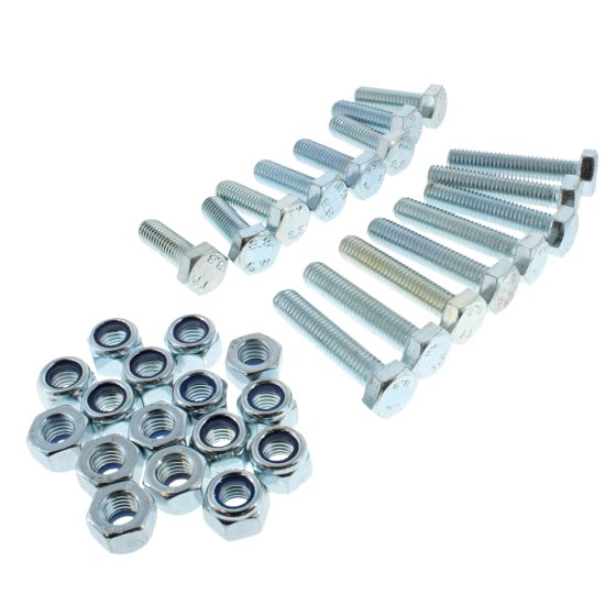 Set Nuts & Bolts X- Over Blades 18" for Camon C6 Rotavator - OEM No. 710924