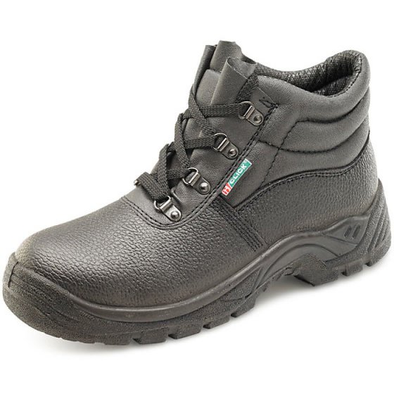 Click 4 D-Ring Boot Leather Upper 200 Joule Steel Toe Cap Black Size 13