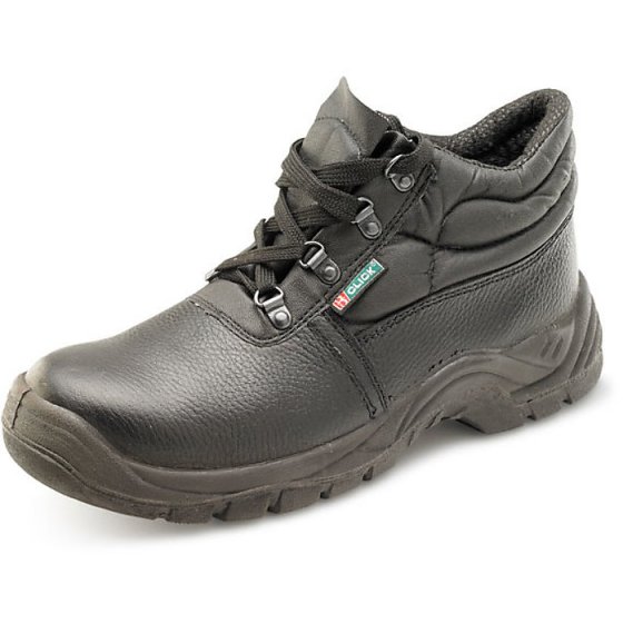 Chukka Boot Dual Density Mid-Sole 200 Joule Steel Toe Cap Black Size 07