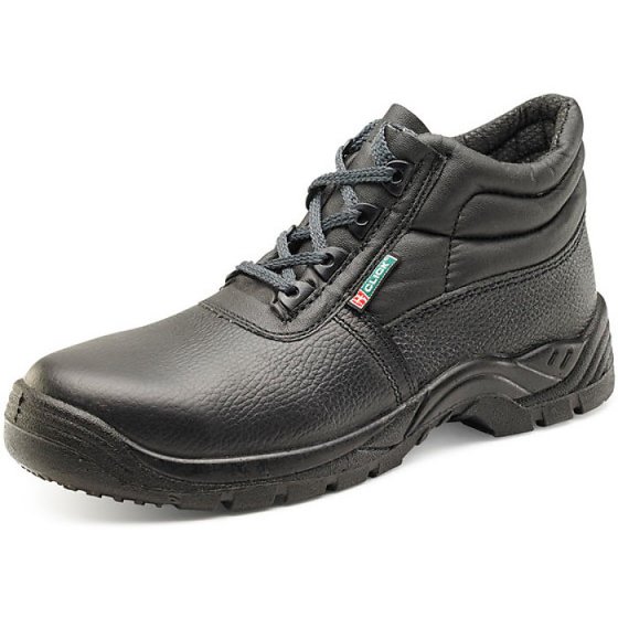 Non Metallic Chukka Boot Duel Density PU Steel Toe Cap Black Size 12