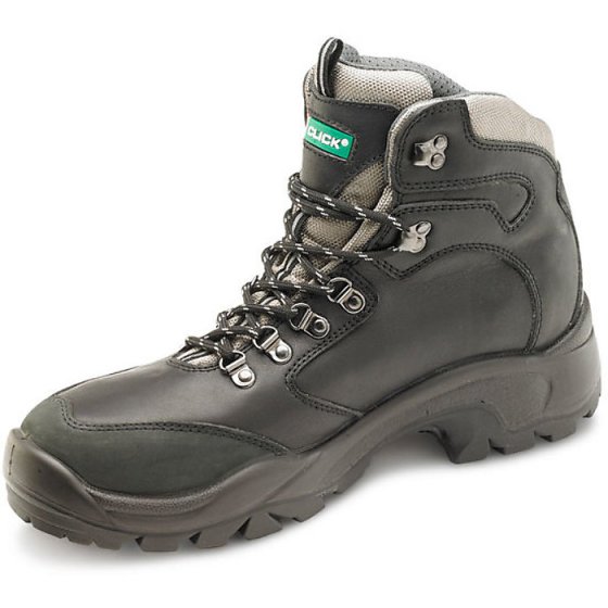 PU/Rubber Boot S3 Oil Resistant 200 Joule Steel Toe Cap Black Size 06