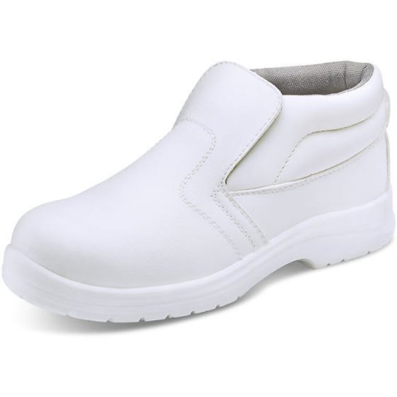 Micro-Fibre Boot S2 Slip Resistant 200 Joule Steel Toe Cap White Size 03