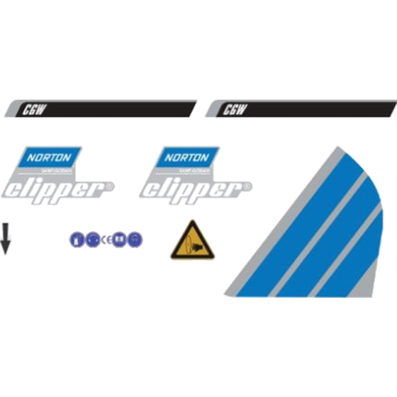 Labels for CGW Table Saw
