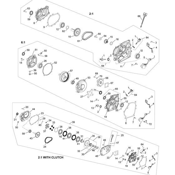 Lubrication for Kohler CH245