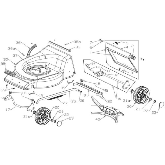 Deck Assembly for Morrison Mower
