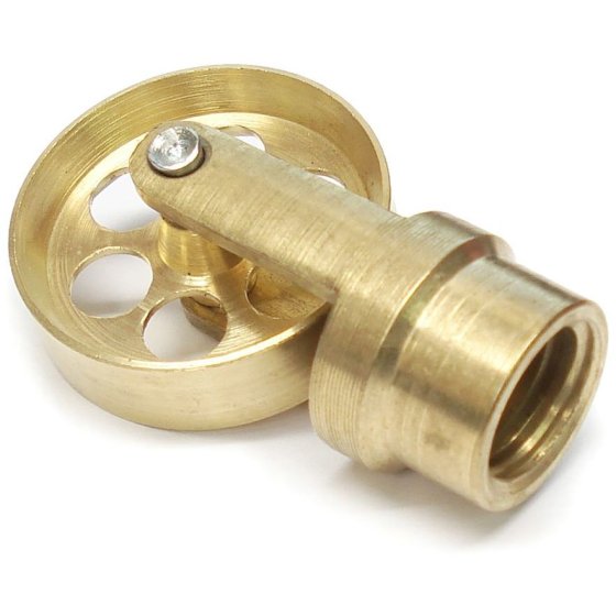 Clearing Wheel Drain Rod