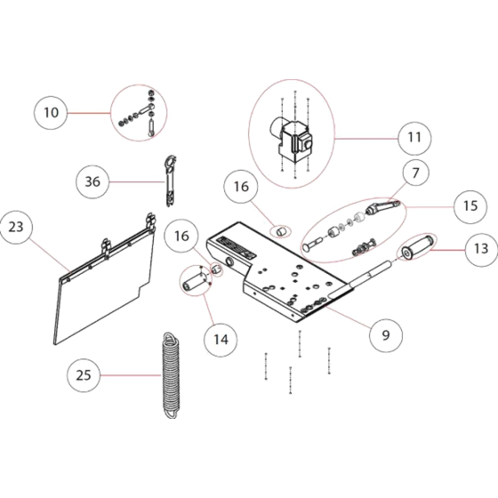 Cutting Head Assembly for CM42