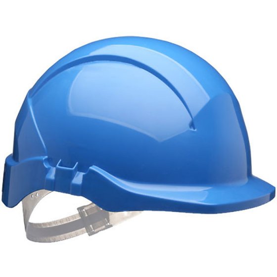 Concept Safety Helmet Reduced Peak Approved to EN397 Light Blue