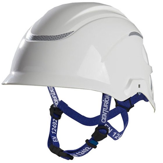 Nexus Heightmaster Safety Helmet c/w Micro Peak Maximises Visibility White