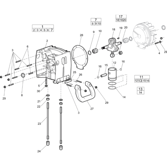Crank Case Assembly