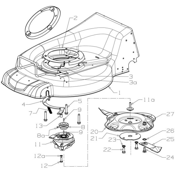 Blade Assembly for Masport Mower