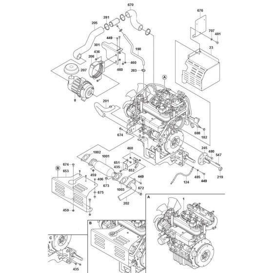 Engine Installation Assembly