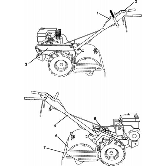 Decals for Husqvarna CRT 61