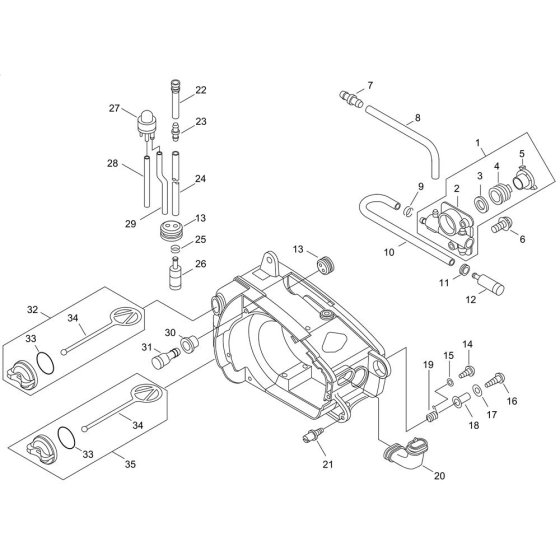 Auto-Oiler for ECHO CS-280WES