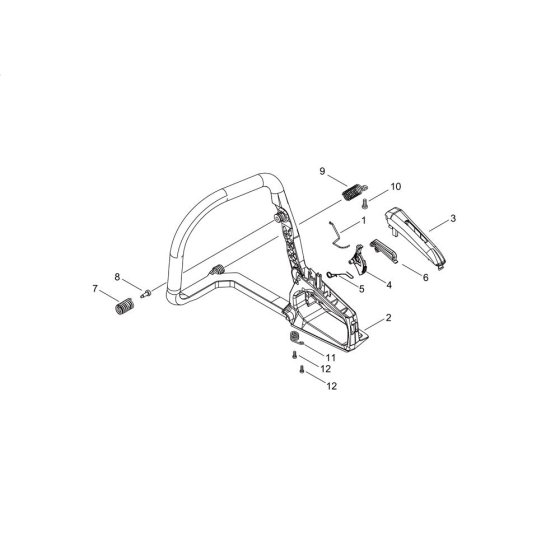 Handle for ECHO CS-3510ES