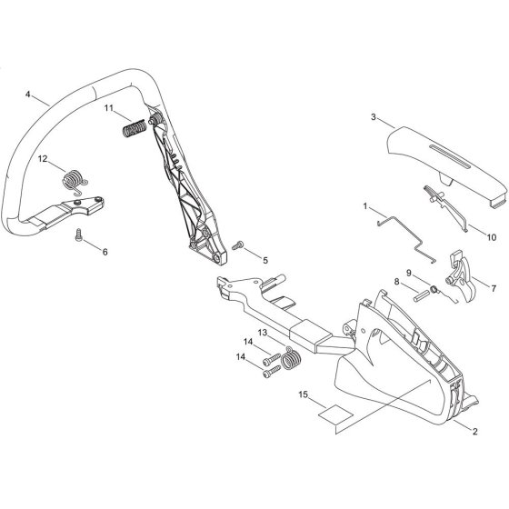 Handle for ECHO CS-352AC