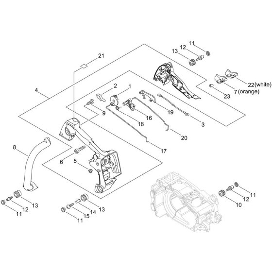 Handle for ECHO CS-355T