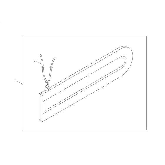Scabbard for ECHO CS-550