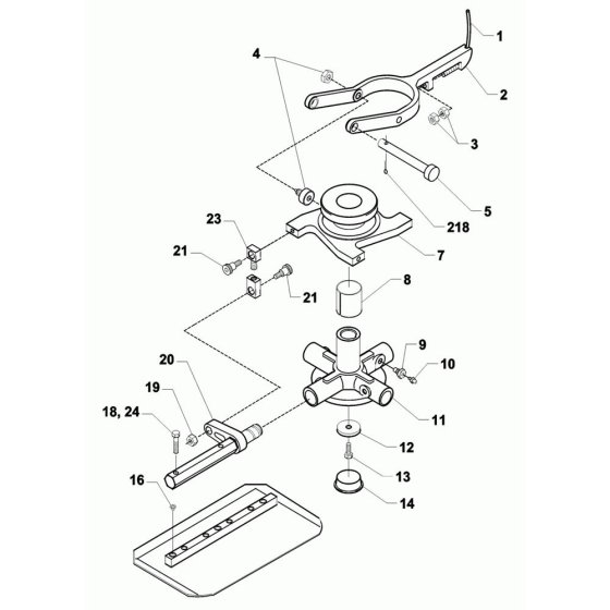 Blade Assembly for Wacker CT30EDT