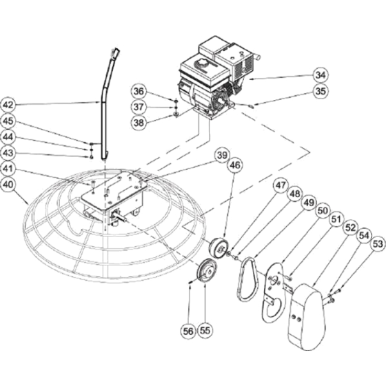 Motor Assembly for CT901P