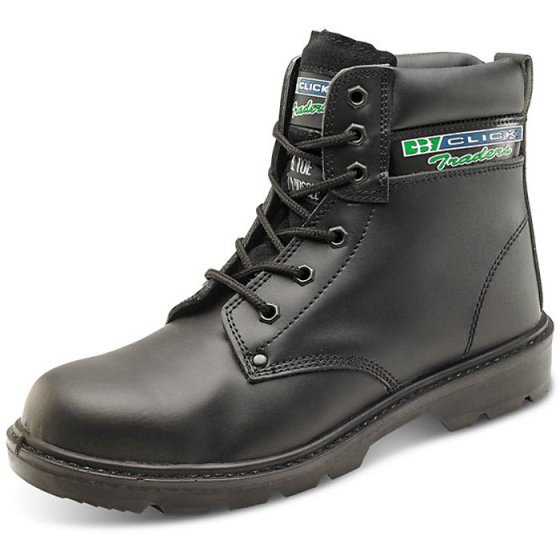 Click Traders Boot S3 6 Inch Duel Density PU Steel Toe Cap Black Size 07