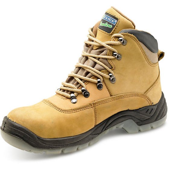 Click Traders Boot S3 Thinsulate Leather Upper Steel Toe Cap Nubuck Size 09