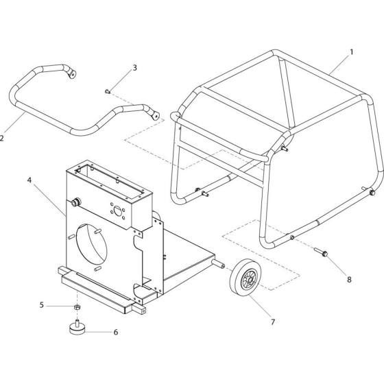 Chassis Assembly for Belle Cub 20-90