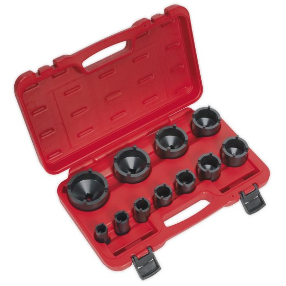 Ball Joint Socket Set 11pc 1/2"Sq Drive Sealey Part No. CV025
