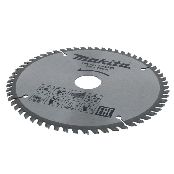 TCT Saw Blade Max 9540RPM for Makita Circular Saw - D-65589