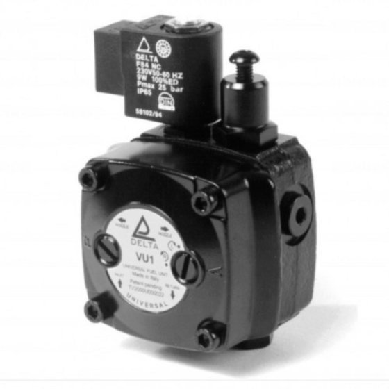 Fuel Pump Del Uni-Rot. - 24v Coil/ 8mm Shaft - D1.031 - V-TUF Pressure Washer Parts - D1.031