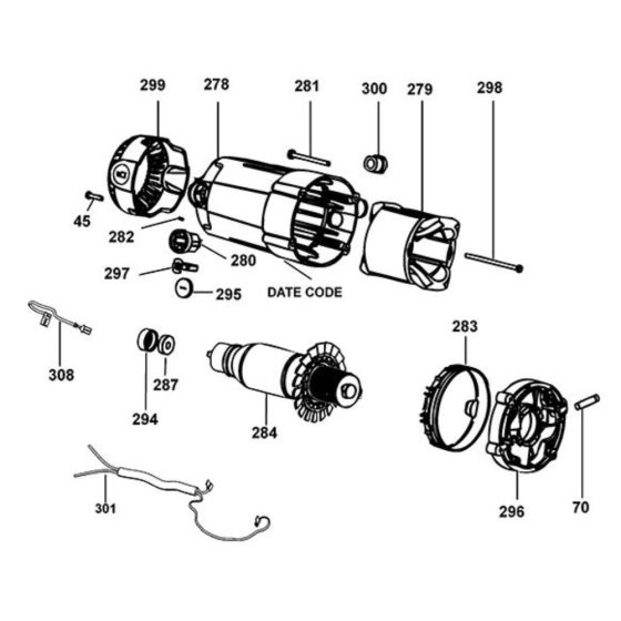 Field Assembly for DeWalt Saw