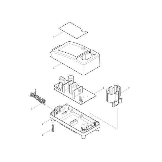 Makita DC1804 Charger Assembly