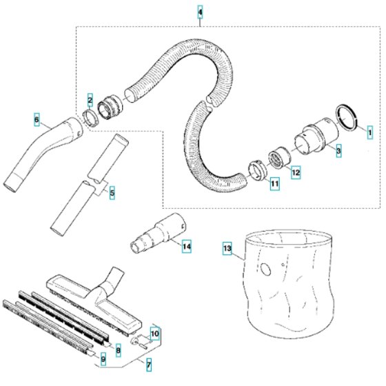 Husqvarna DC3000 Accessories