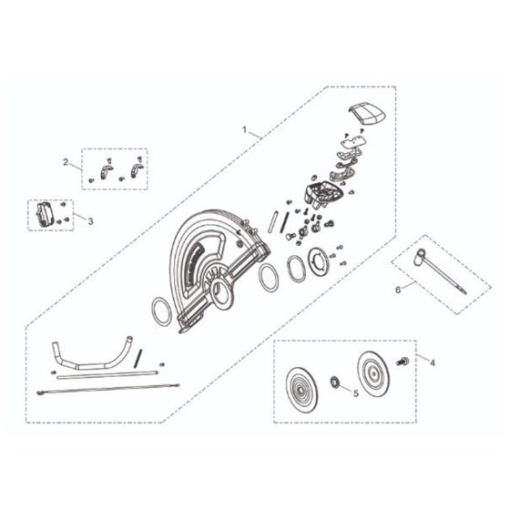 Guard Assembly for Belle DC 300E+