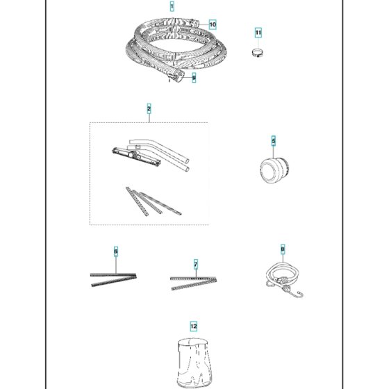 Husqvarna DC5500 Accessories