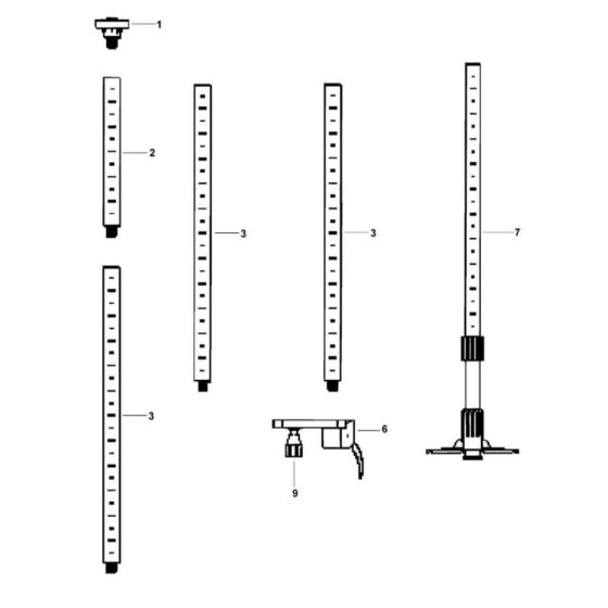 Main Assembly for DeWalt DE0842