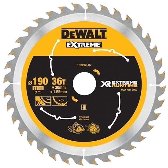 FlexVolt XR Saw Blades 190mm